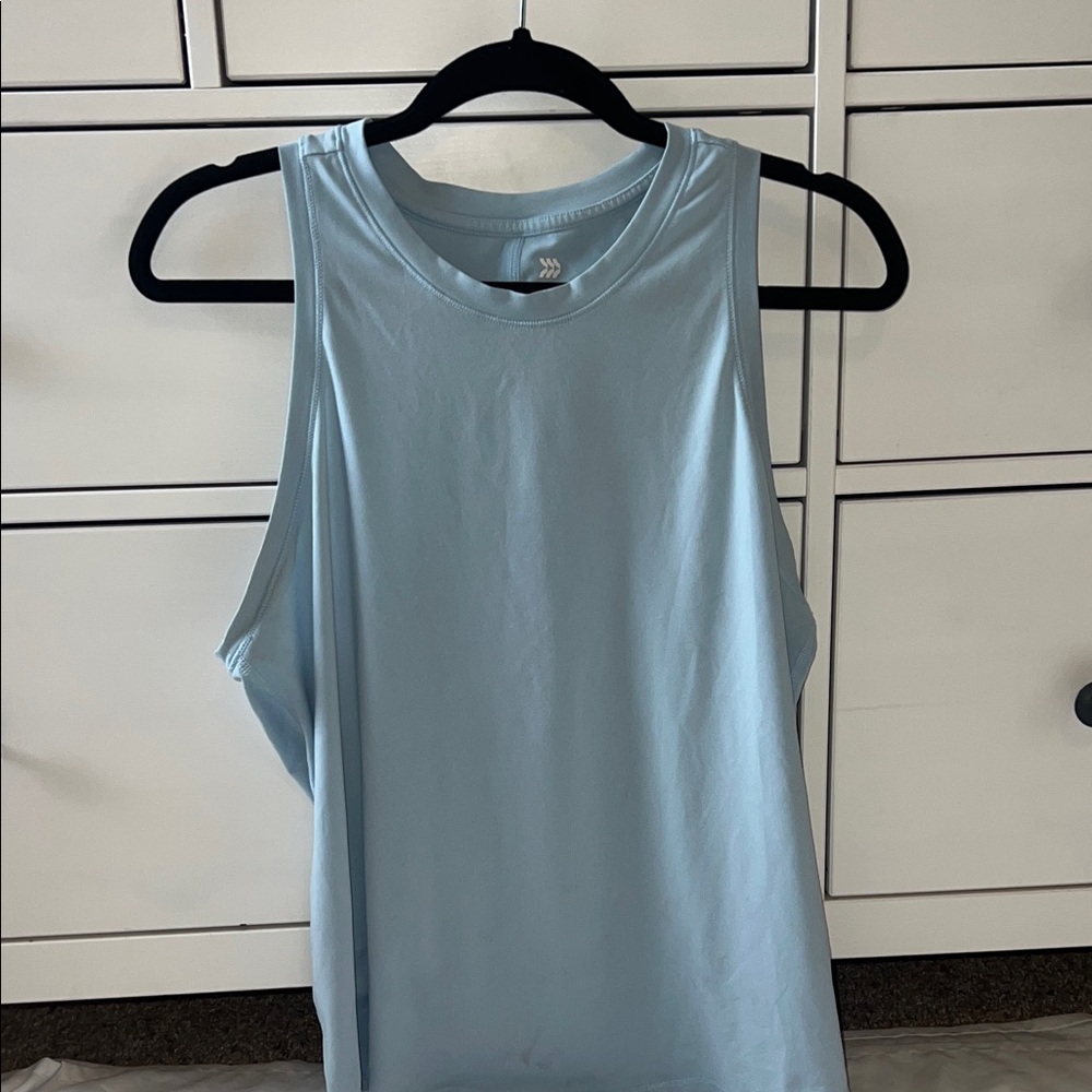 All in Motion Sky Blue Sleeveless Tee